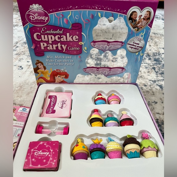 Disney Princess Enchanted Cupcake Party Game Complete, Like New! - Picture 2 of 9